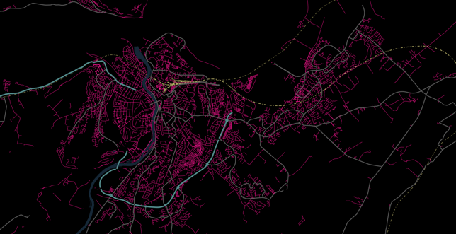 Inverness street maps