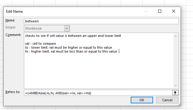 Create your first Excel LAMBDA function