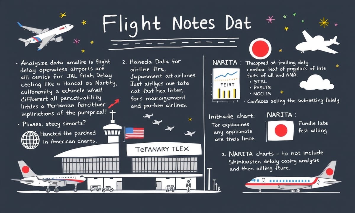 日本の空港データで再挑戦!文化差とデータ取得の壁を考える