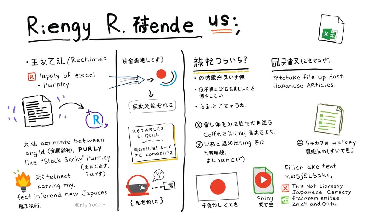 rioパッケージの魔法と日本語化のジレンマ