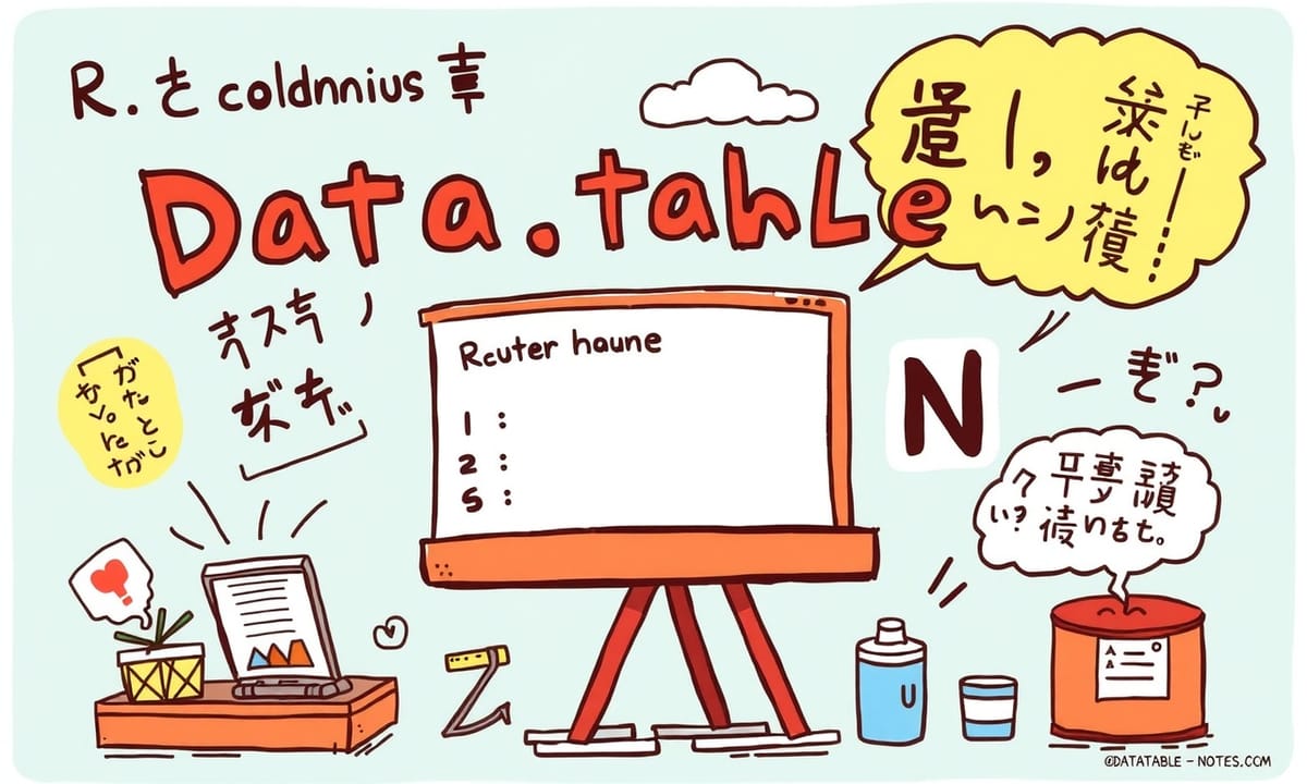 日本語で伝える難しさ…dplyr派にもわかってほしいdata.tableの魅力