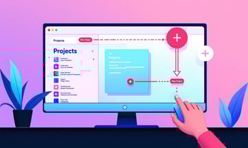 Projectsタブをクリックする