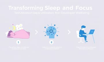 睡眠と集中力が変わる！開発者の心身を守るテスト活用法
