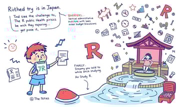 温泉でR勉強会…なんて夢みながら、少しずつ進む道