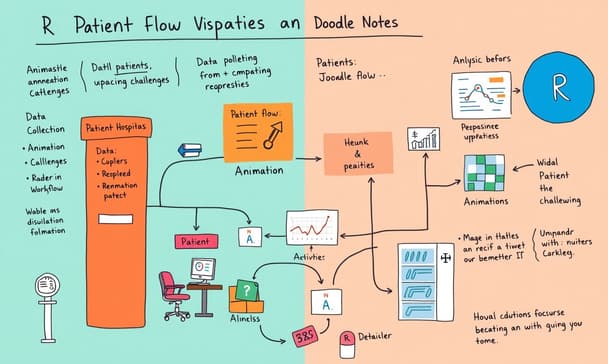 Rで可視化する日本の病院患者フロー：データ収集からアニメーションまでの挑戦