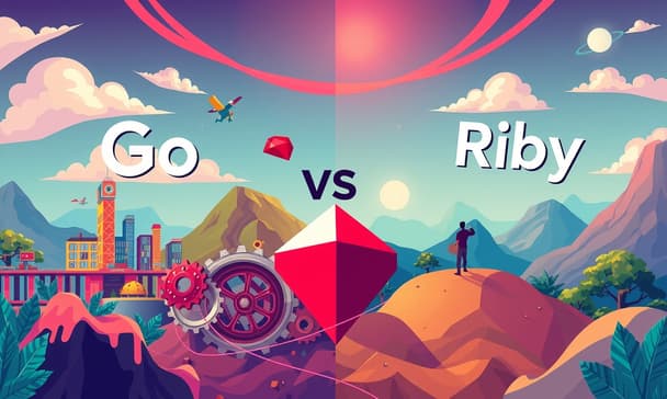 GoとRubyの特徴比較で開発現場に最適な選択肢を提示