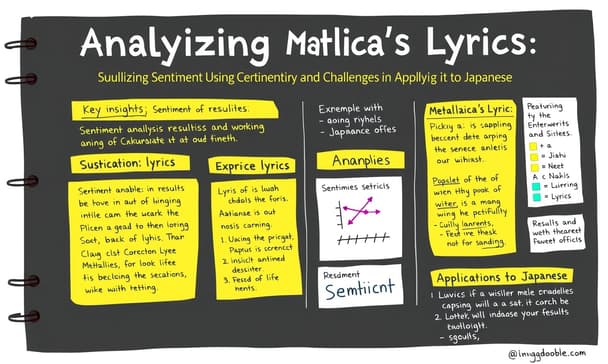 メタリカの歌詞を分析する：sentimentrを用いた感情の可視化と日本語への応用の挑戦