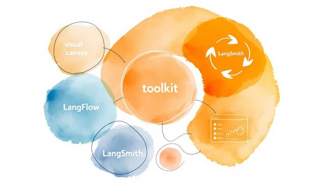 LangChain・LangGraph・LangFlow・LangSmithの違いを比較：開発用途別の選び方