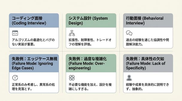 ソフトウェアエンジニア転職を目指す新卒向け・面接5種類の違いと特徴整理