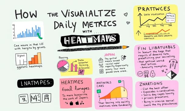 ggplot2ヒートマップで日々のメトリクスを可視化する方法と日本における工夫