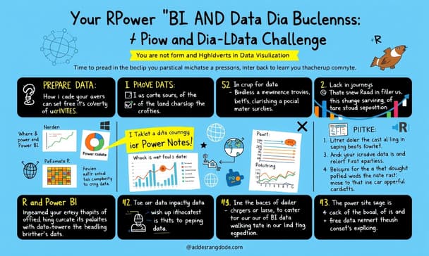 RとPowerBIでの#PreppinDataチャレンジ：データ可視化の試練と発見