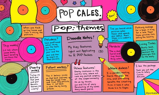 ポップアルバムの色使いをテーマにしたRパッケージ「popthemes」の魅力