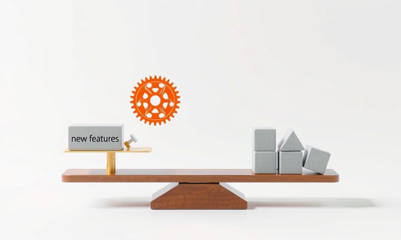 開発における「機能の追加」と「メモリの節約」のトレードオフ