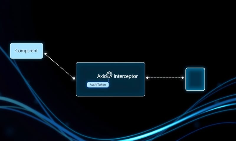 インターセプターの概念図：リクエストに割り込む