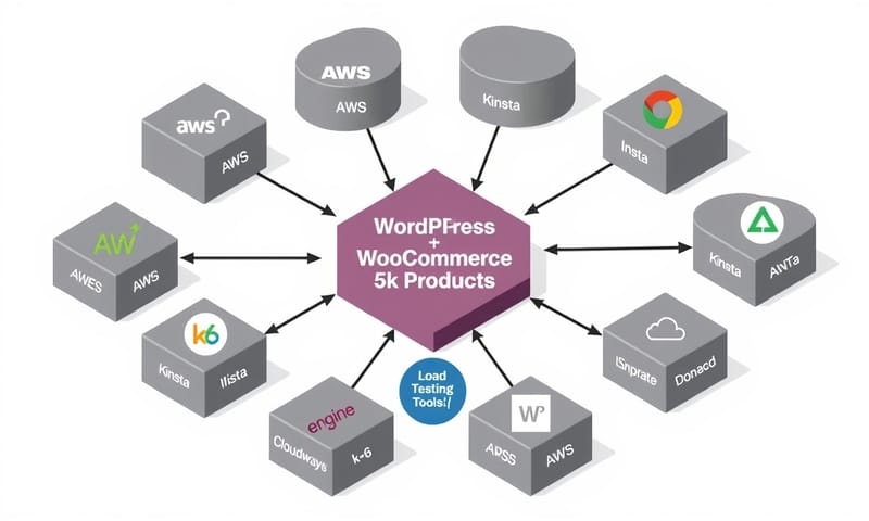 テスト環境の構成イメージ