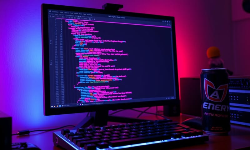 サイバーパンク系テーマ：現実逃避のためのデジタル空間