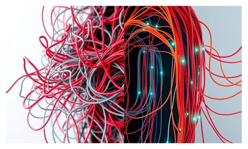 テストがあるコードとないコードの構造イメージ