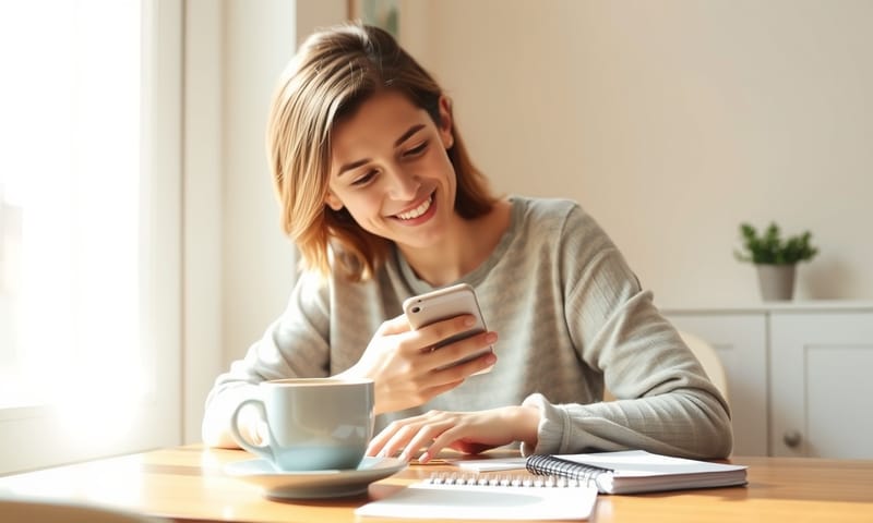 情報が整理されて、朝からスッキリしてる人のイメージ