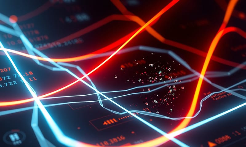 エラーがリアルタイムで可視化されて、問題の箇所が特定されていくイメージ。