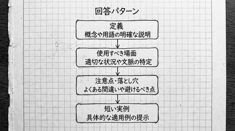 中段：早押しクイズで落ちない回答テンプレ